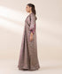 2 Piece - Printed Satin Suit